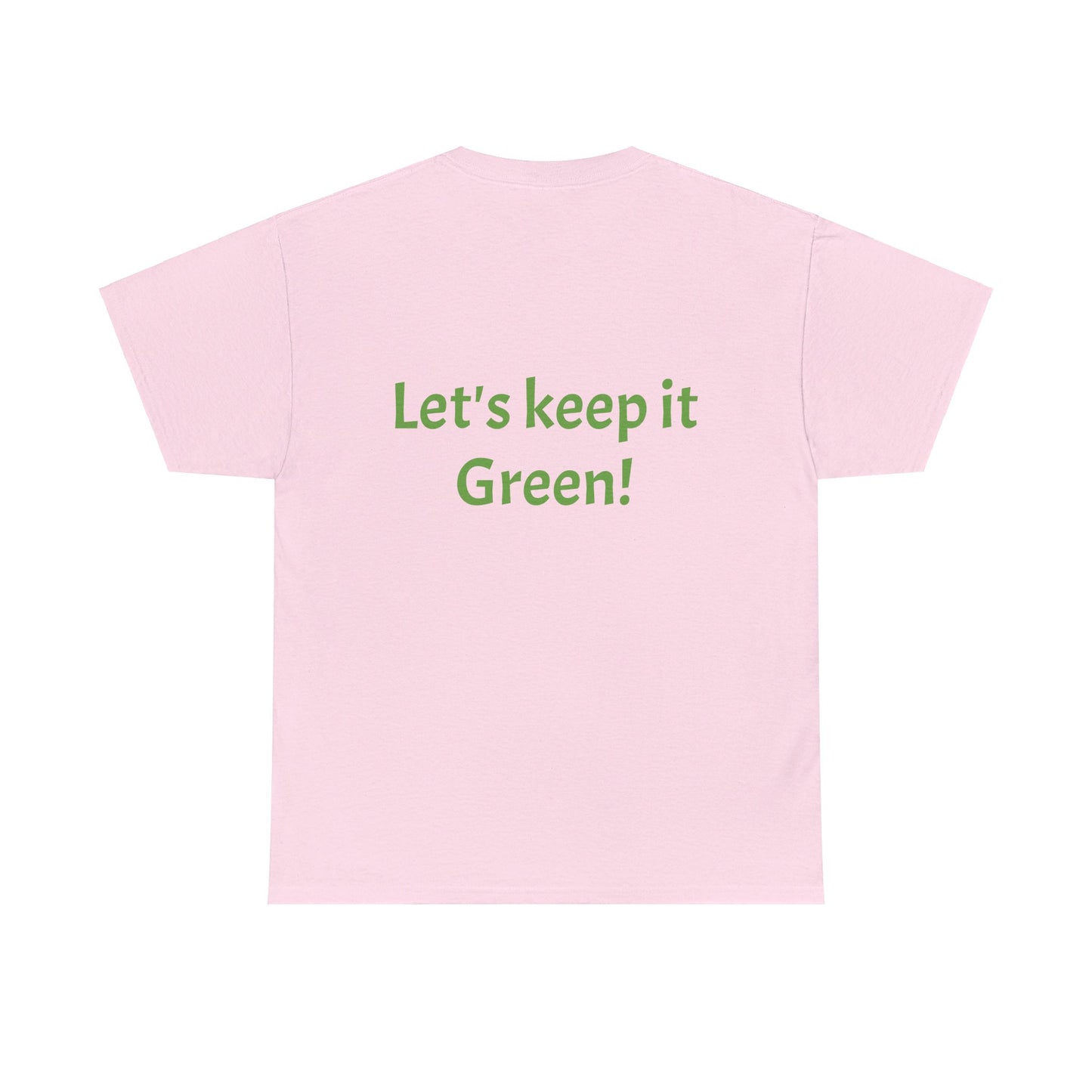 Unisex Heavy Cotton Tee Earth trending! Let's keep it green.