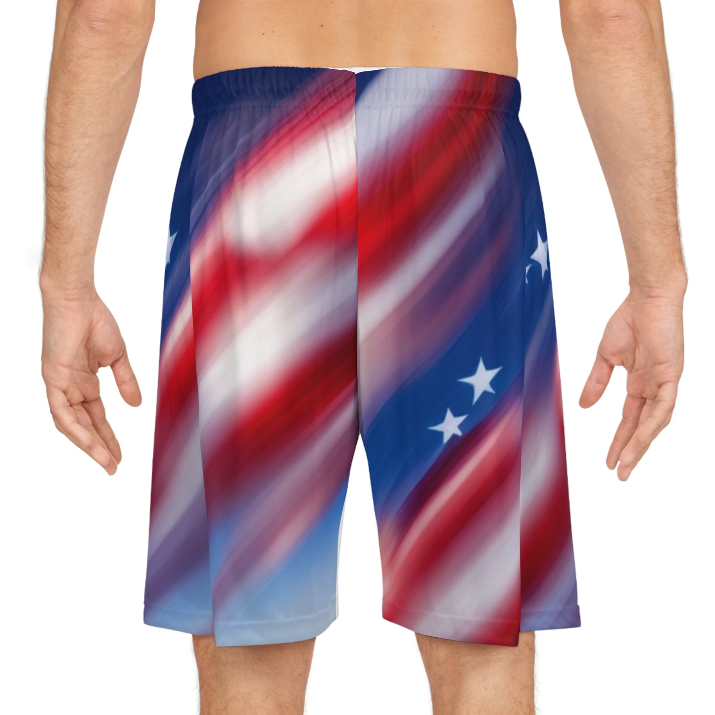 Basketball Shorts (AOP)/American flag
