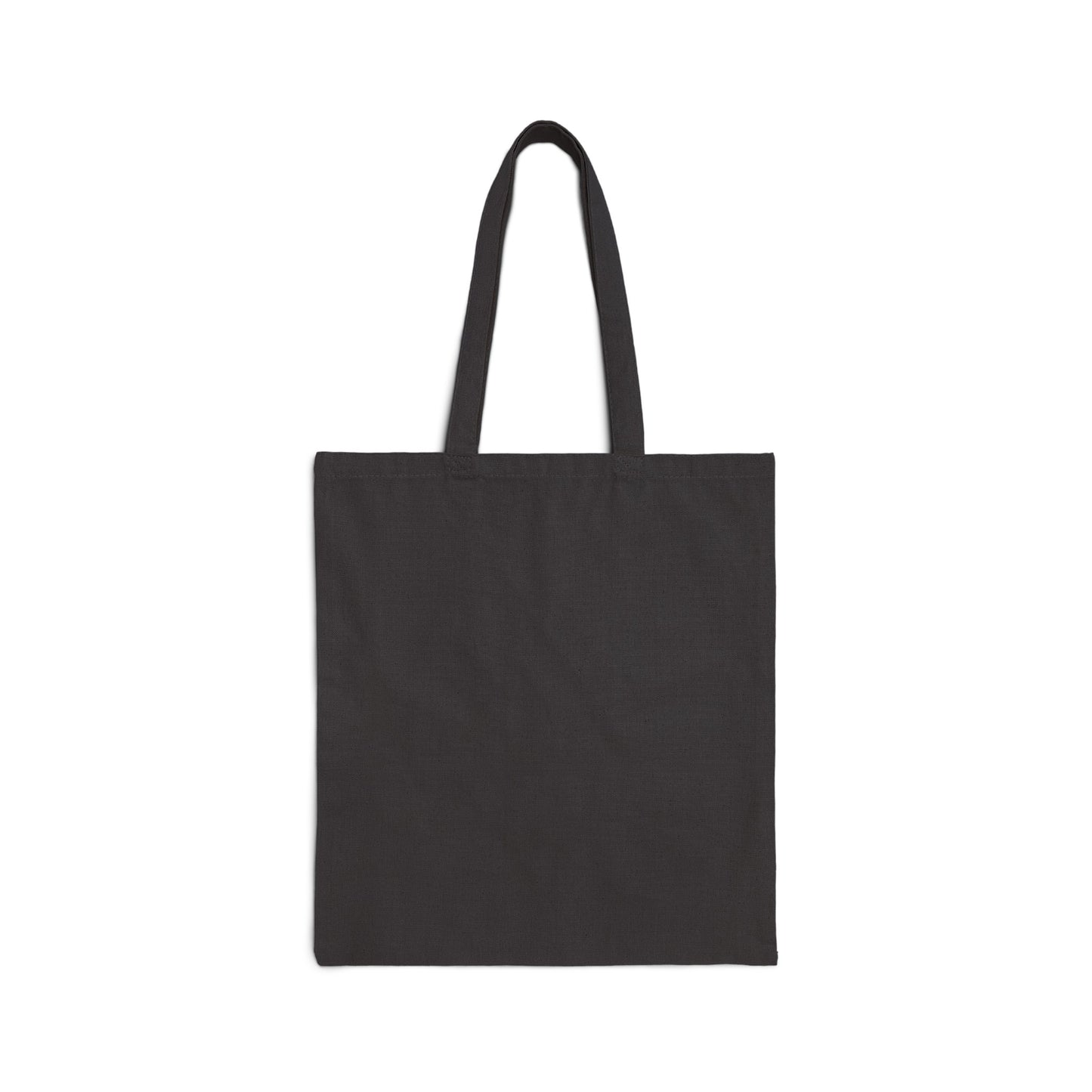 Cotton Canvas Tote Bag with American Flag and words Home of the Brave.