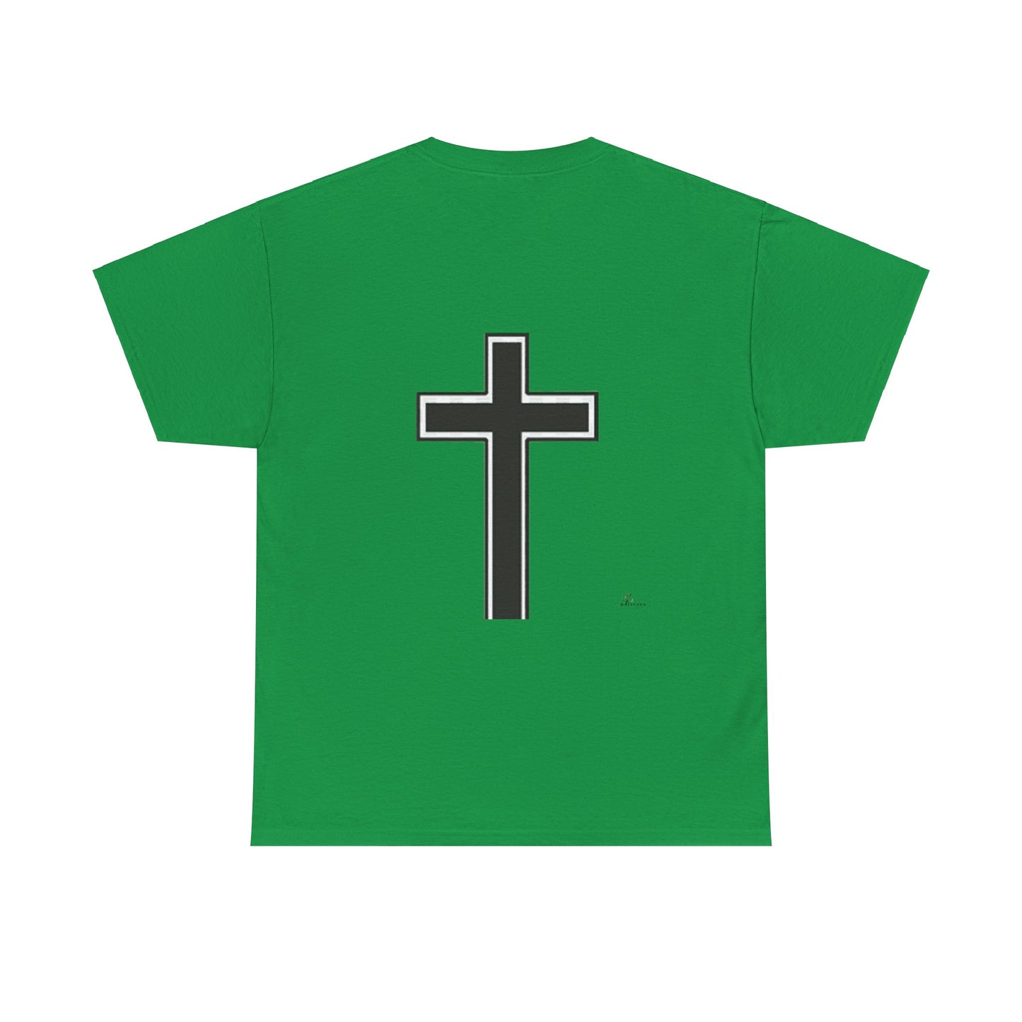 Unisex Heavy Cotton Tee. The one way to Piece. Red letters