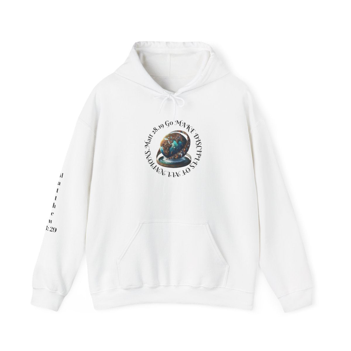 Make Diciples Unisex Hoodie, Cozy Sweatshirt for Dreamers, Matther28:19Gift for Him/Her, Astrology Apparel, Everyday Comfort Wear