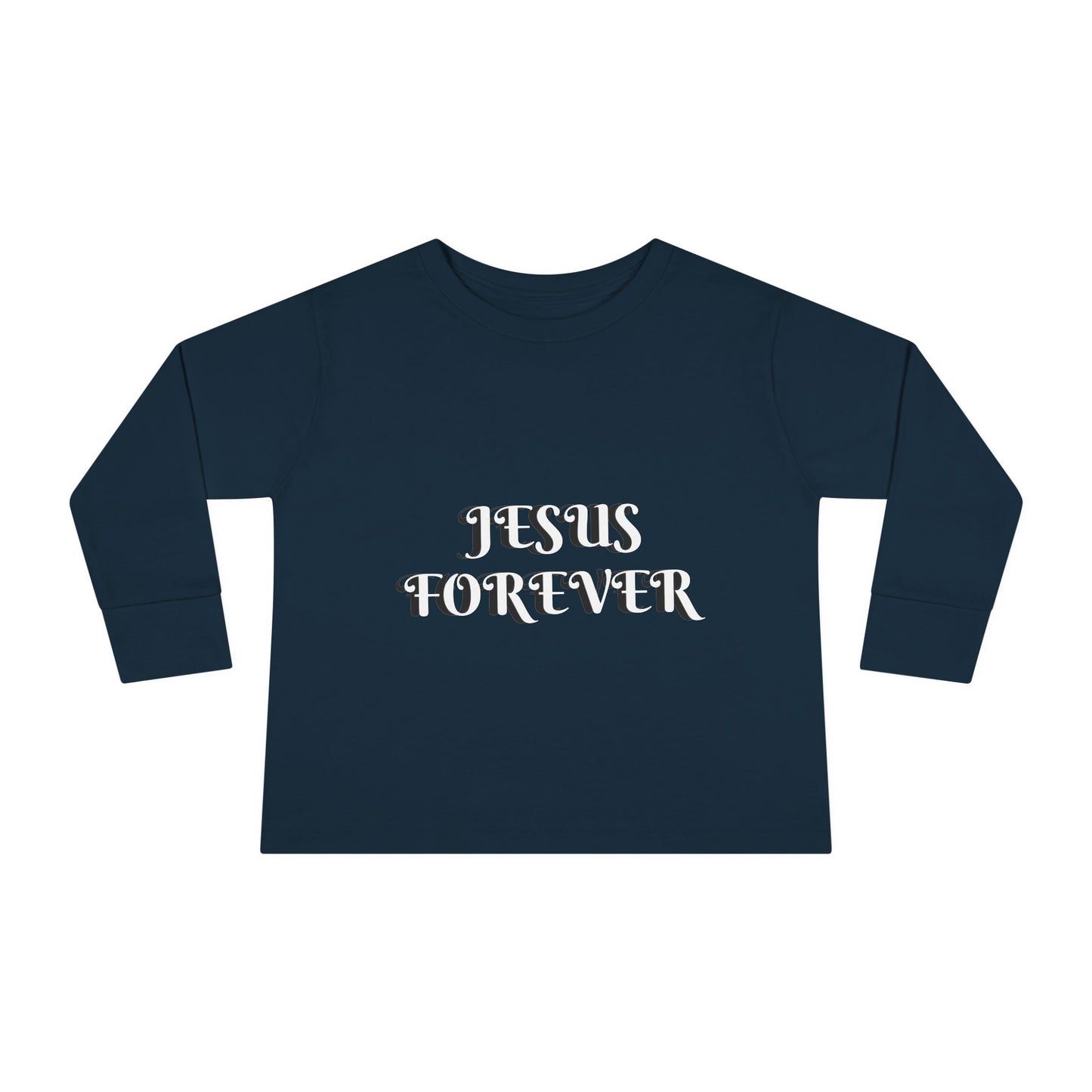 Toddler Long Sleeve Tee - Four Seasons Jesus Forever