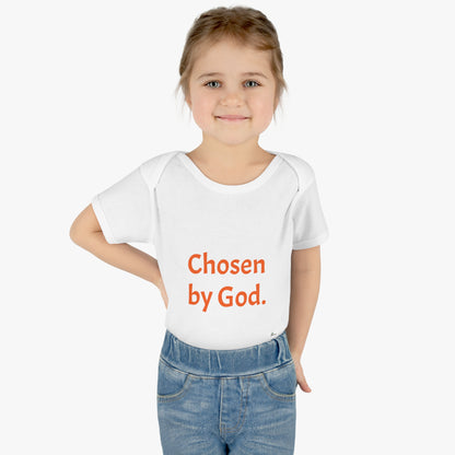 Infant Baby Rib Bodysuit chosen by God