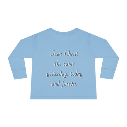 Toddler Long Sleeve Tee - Four Seasons Jesus Forever