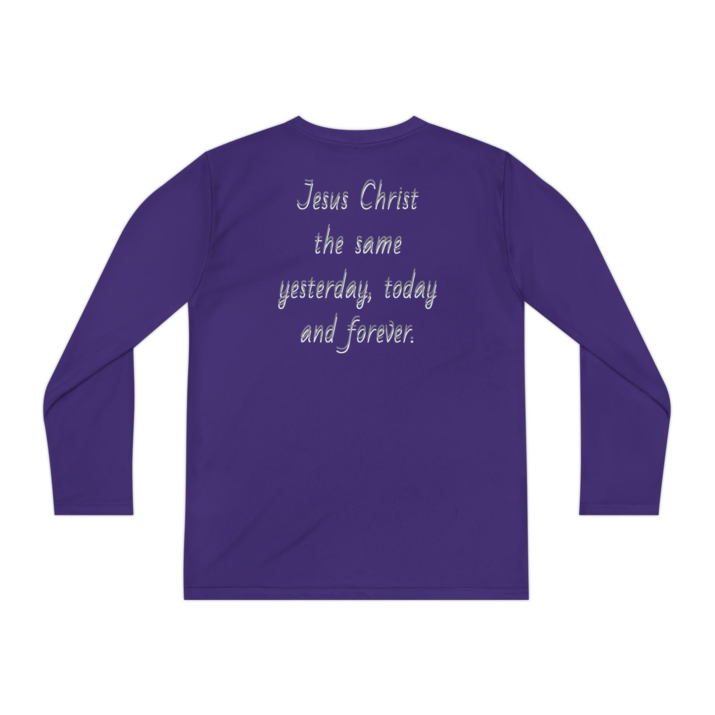 Youth Long Sleeve Tee - Jesus Forever Christian Shirt