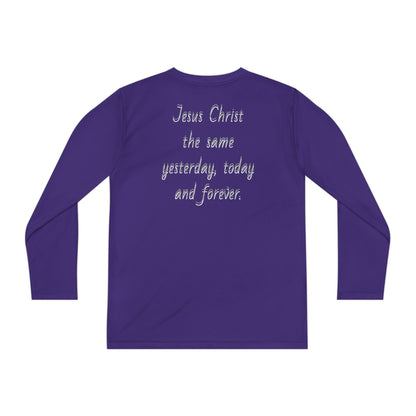Youth Long Sleeve Tee - Jesus Forever Christian Shirt