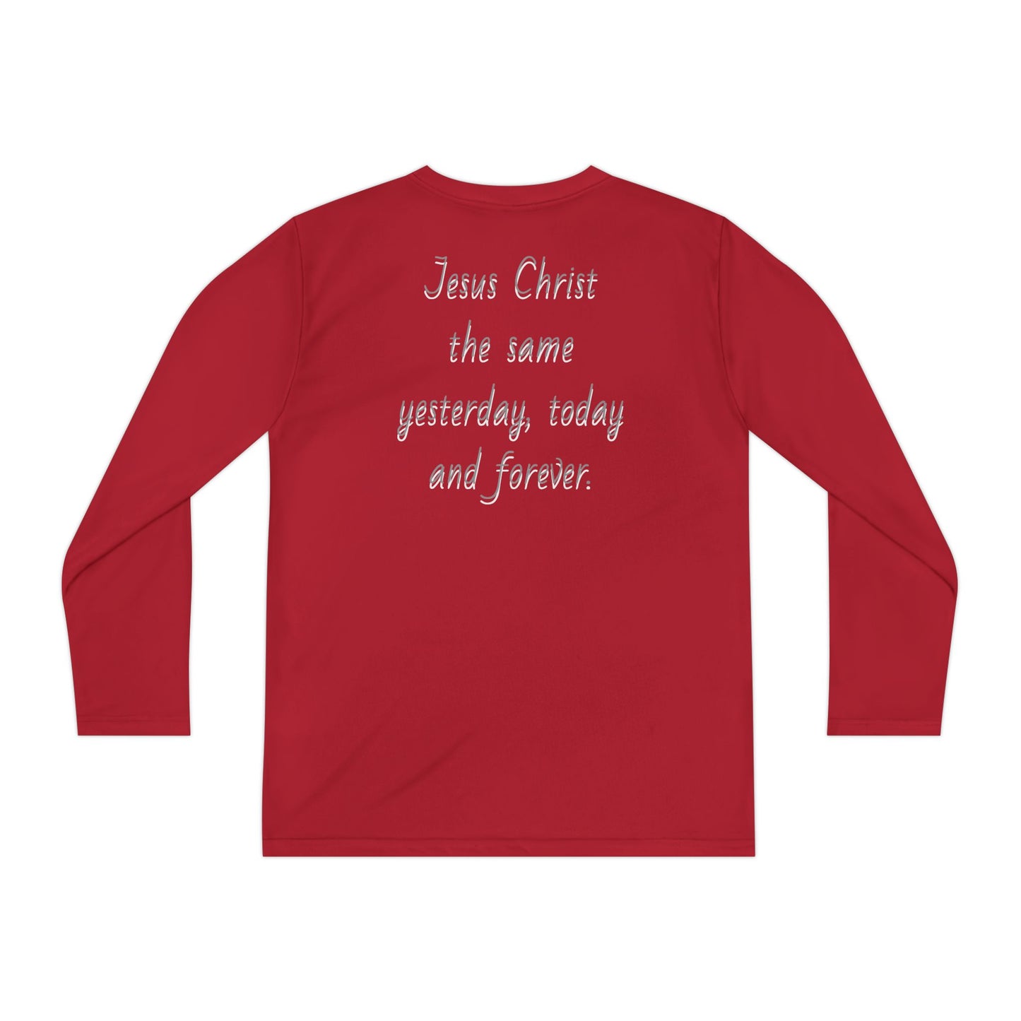 Youth Long Sleeve Tee - Jesus Forever Christian Shirt