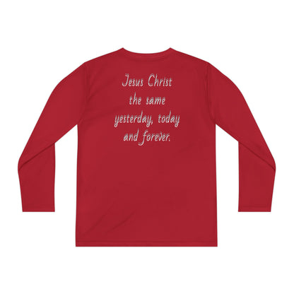 Youth Long Sleeve Tee - Jesus Forever Christian Shirt