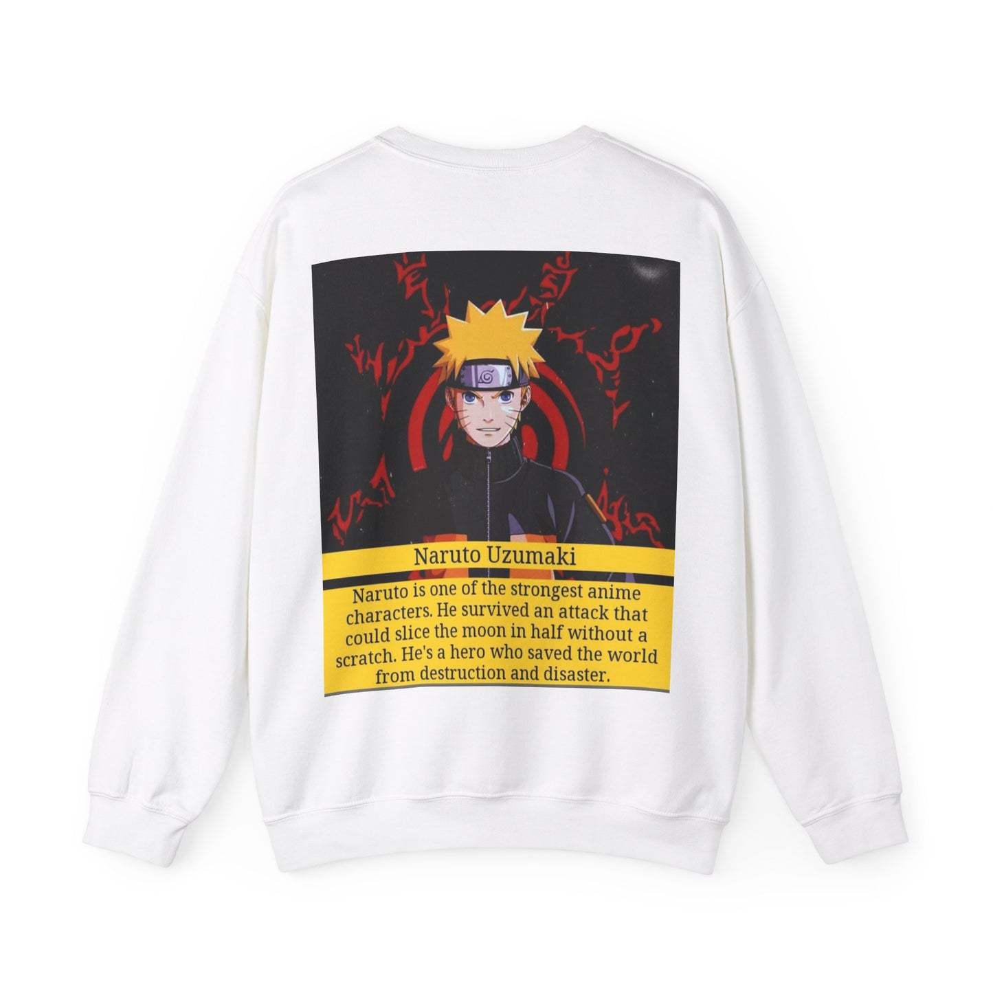 Unisex Heavy Blend™ Crewneck Sweatshirt  Naruto info. Anime with 2 PETER 1:3