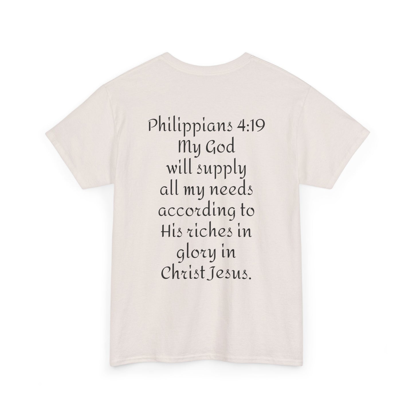 Unisex Heavy Cotton Tee. Jehovah- Jireh my God will provide.