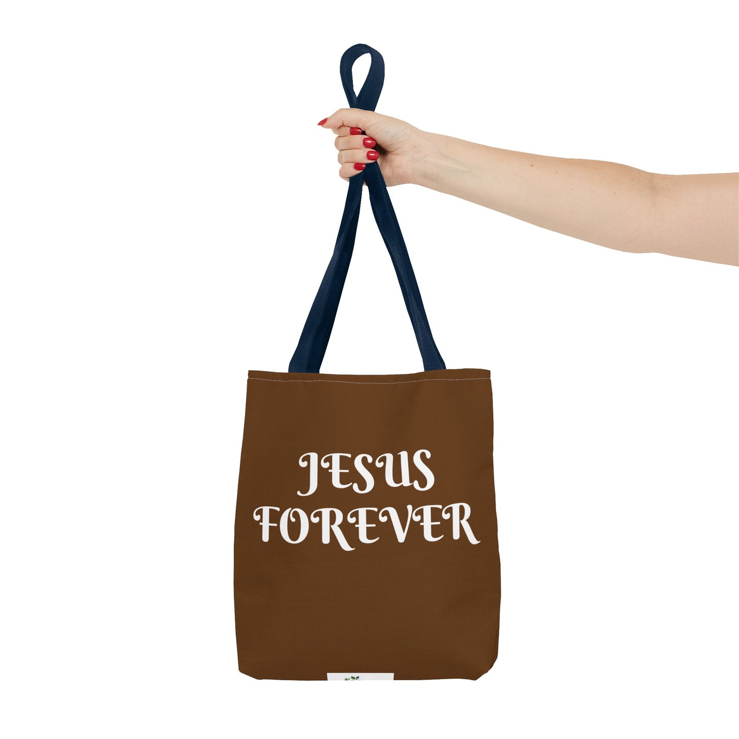 Tote Bag (AOP) with JESUS FOREVER