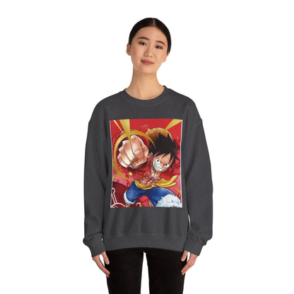 Unisex Heavy Blend™ Crewneck Sweatshirt. Luffy