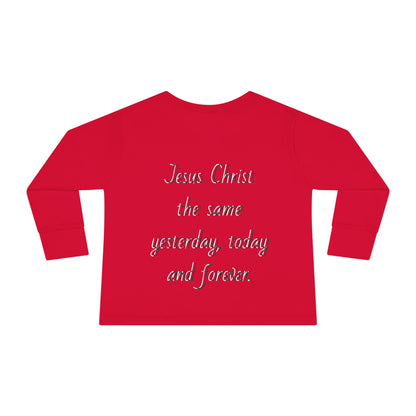 Toddler Long Sleeve Tee - Four Seasons Jesus Forever