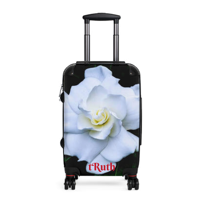 Suitcase World traveler Gardenia Flowers tRuth.