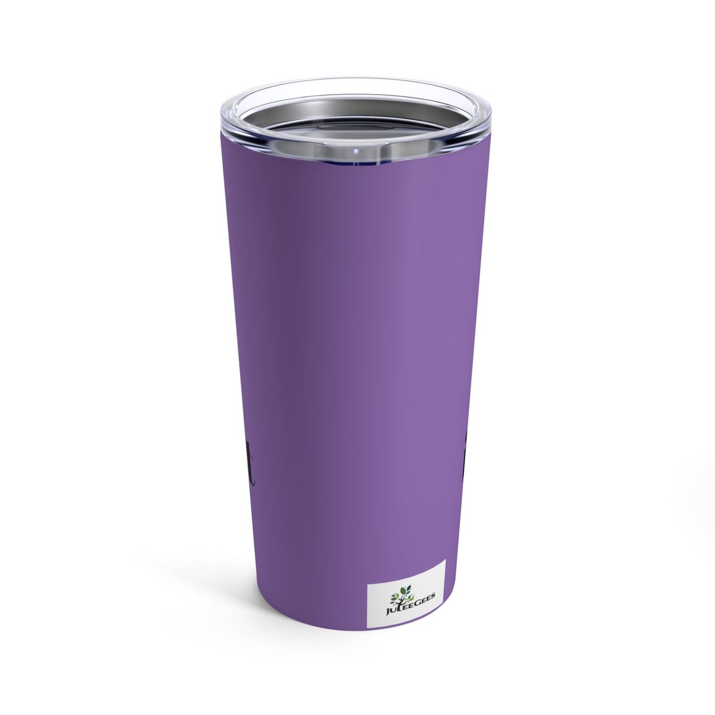 Tumbler 20oz Jesus be the center its all about You. Purple