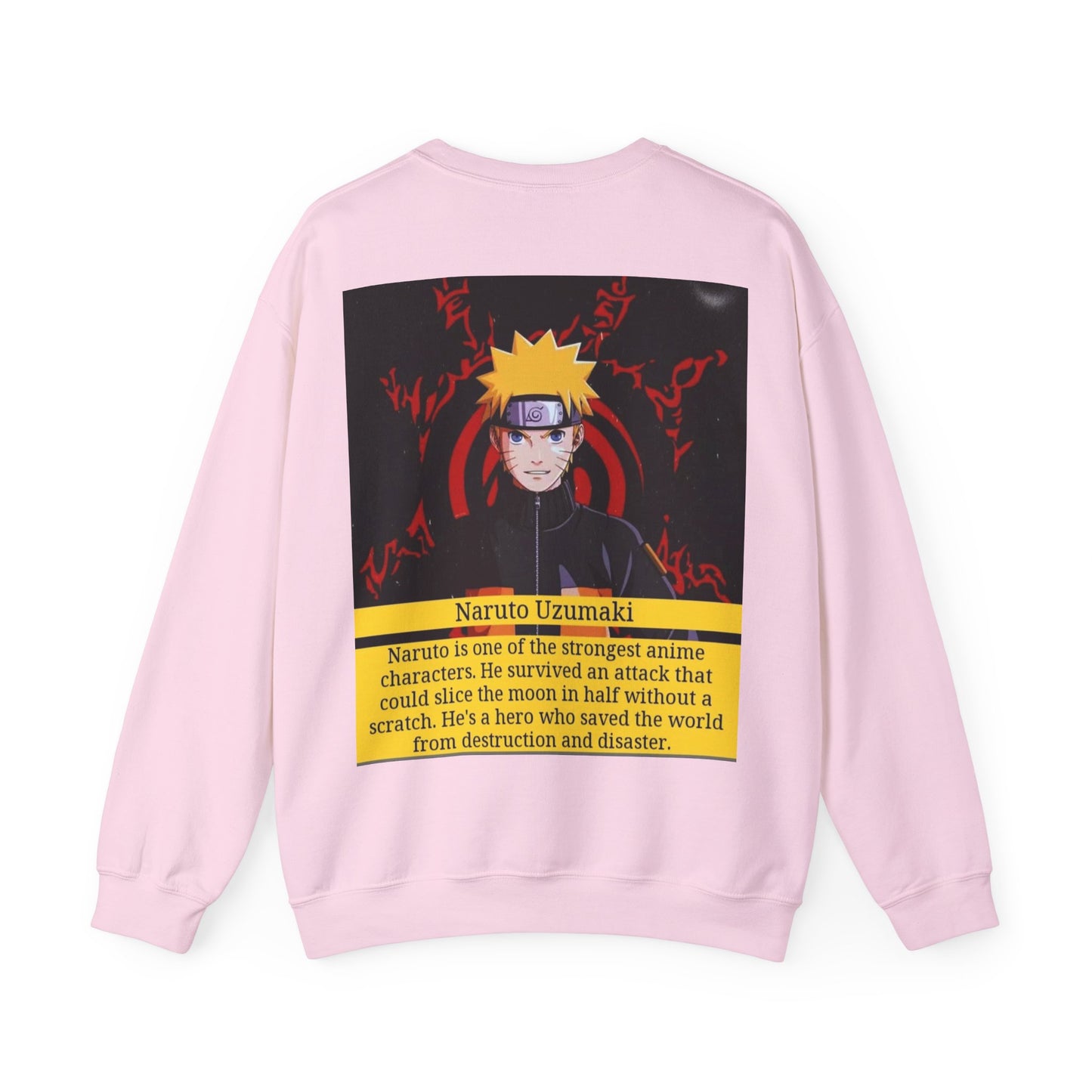 Unisex Heavy Blend™ Crewneck Sweatshirt  Naruto info. Anime with 2 PETER 1:3