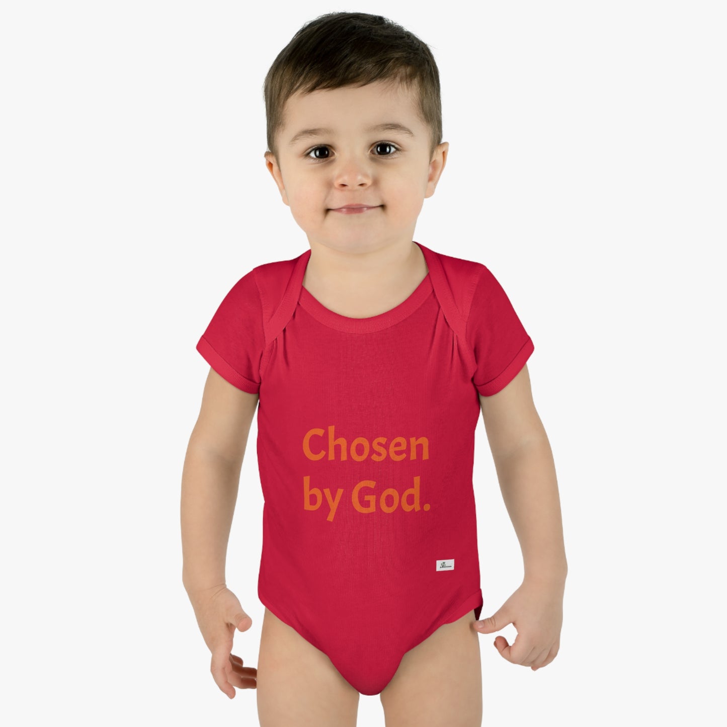 Infant Baby Rib Bodysuit chosen by God