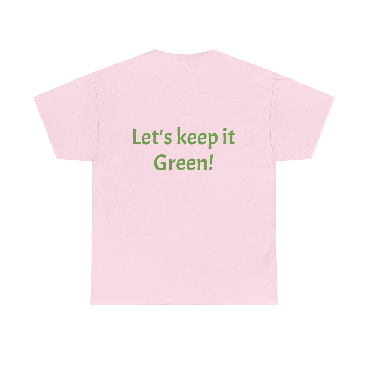 Unisex Heavy Cotton Tee Earth trending! Let's keep it green.