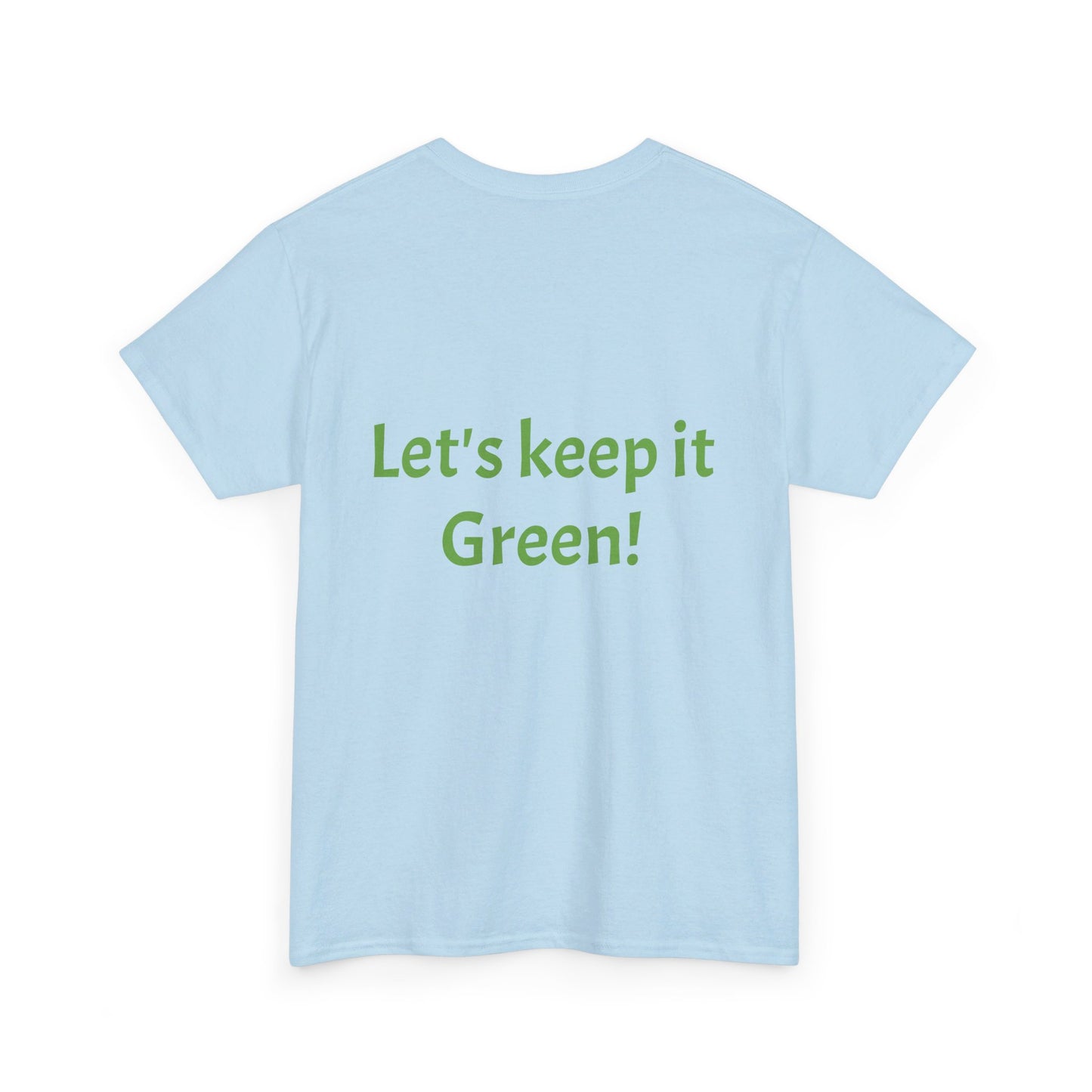 Unisex Heavy Cotton Tee Earth trending! Let's keep it green.