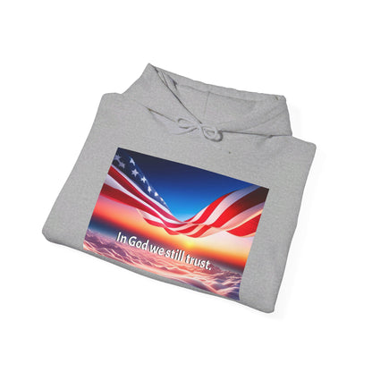 Unisex Heavy Blend™ Hooded Sweatshirt /America flag/  ELECTION 2024