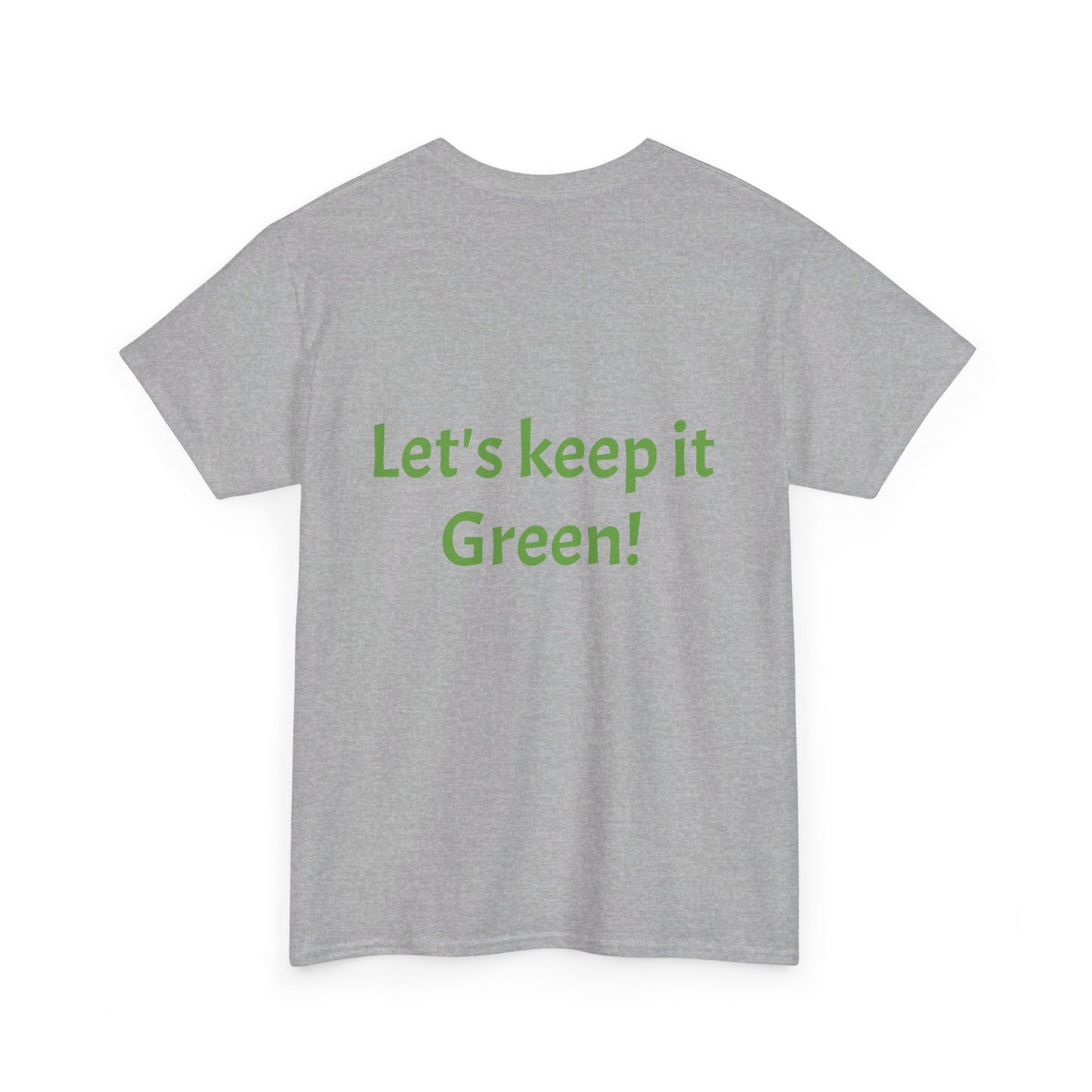 Unisex Heavy Cotton Tee Earth trending! Let's keep it green.