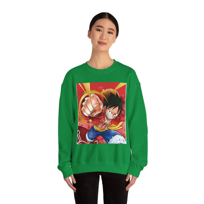 Unisex Heavy Blend™ Crewneck Sweatshirt. Luffy