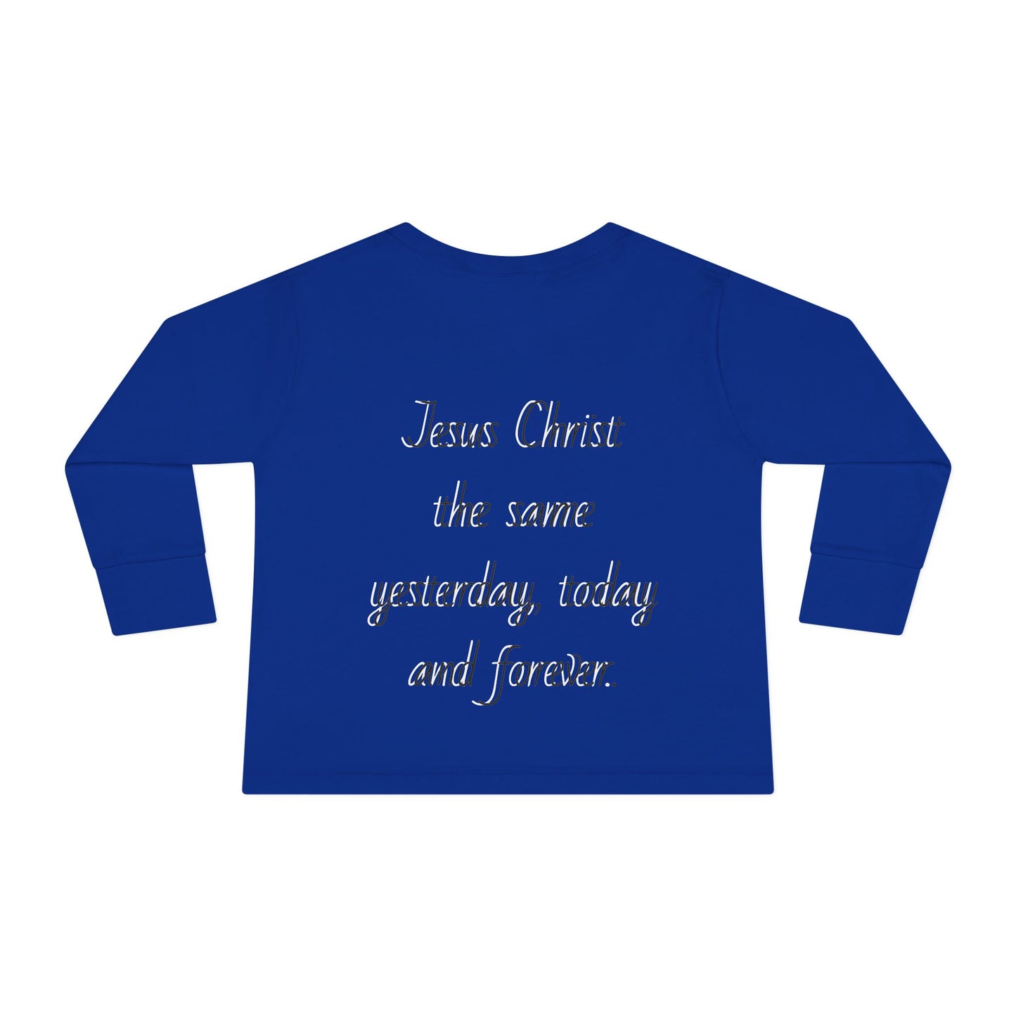 Toddler Long Sleeve Tee - Four Seasons Jesus Forever