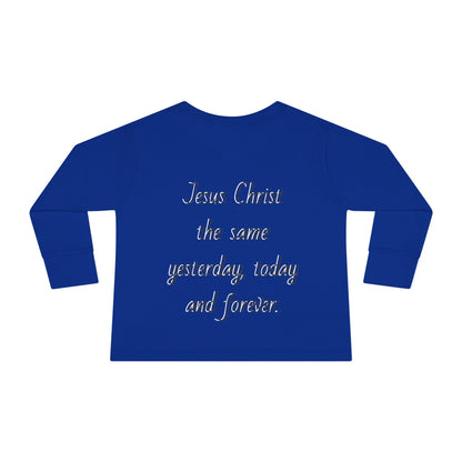 Toddler Long Sleeve Tee - Four Seasons Jesus Forever