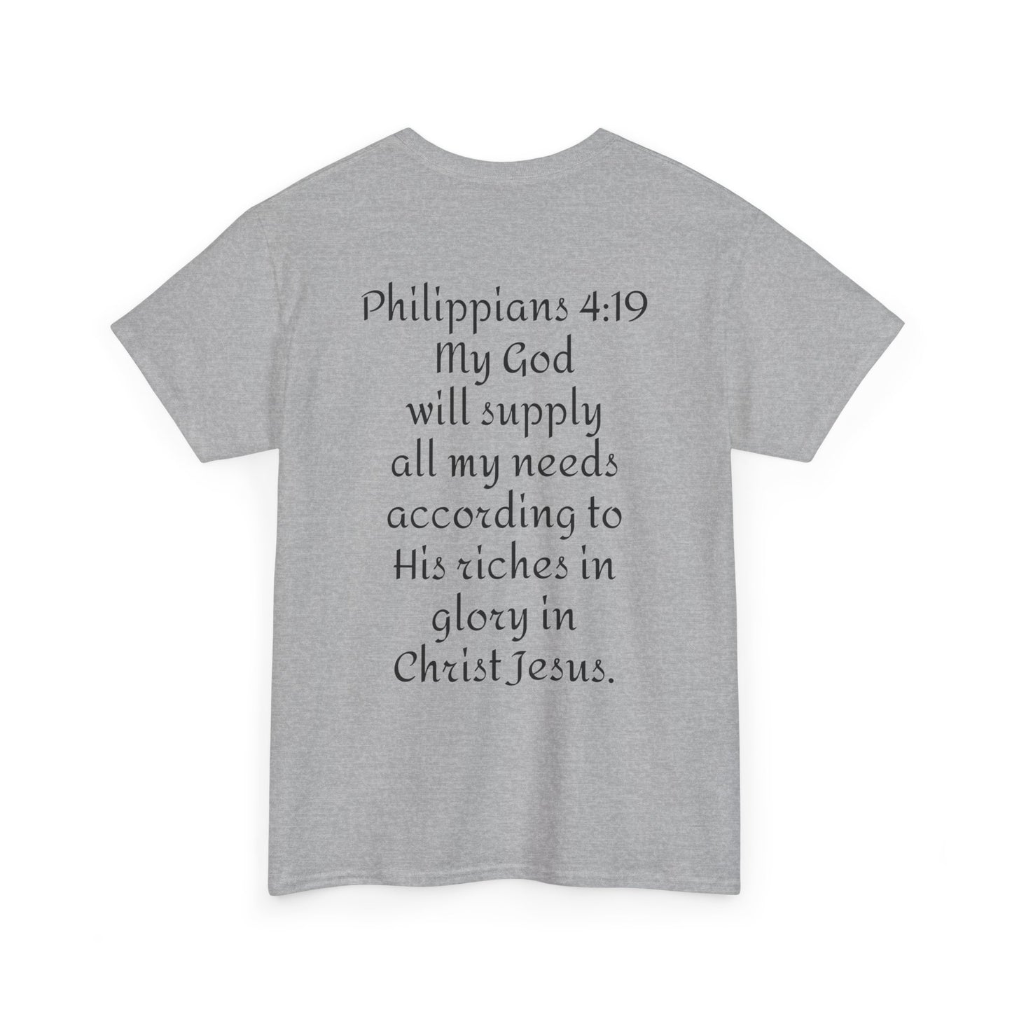 Unisex Heavy Cotton Tee. Jehovah- Jireh my God will provide.