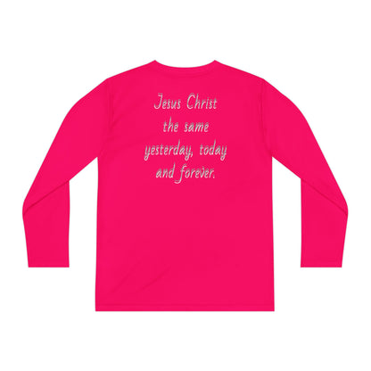 Youth Long Sleeve Tee - Jesus Forever Christian Shirt