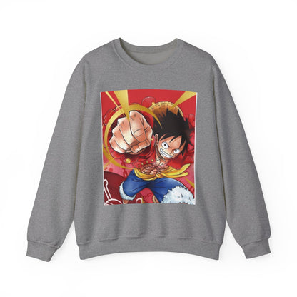 Unisex Heavy Blend™ Crewneck Sweatshirt. Luffy