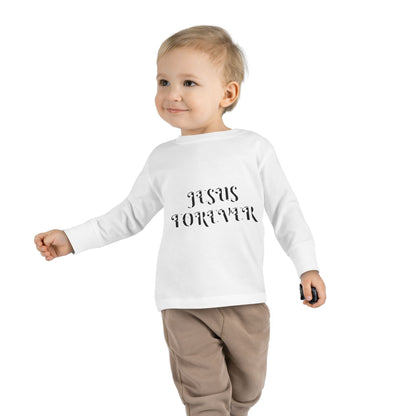 Toddler Long Sleeve Tee - Four Seasons Jesus Forever