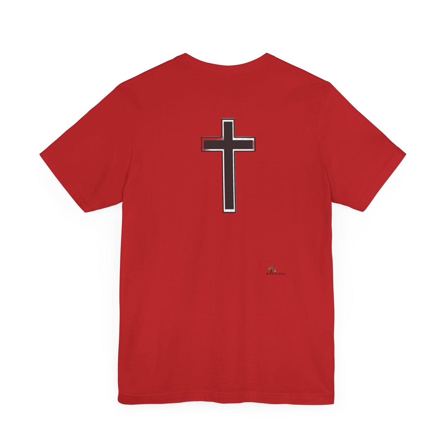 Unisex Jersey Short Sleeve Tee, Religious gift, Christian gift, Jesus did, Faith, love, Jesus saved me. Easter, His and Hers.