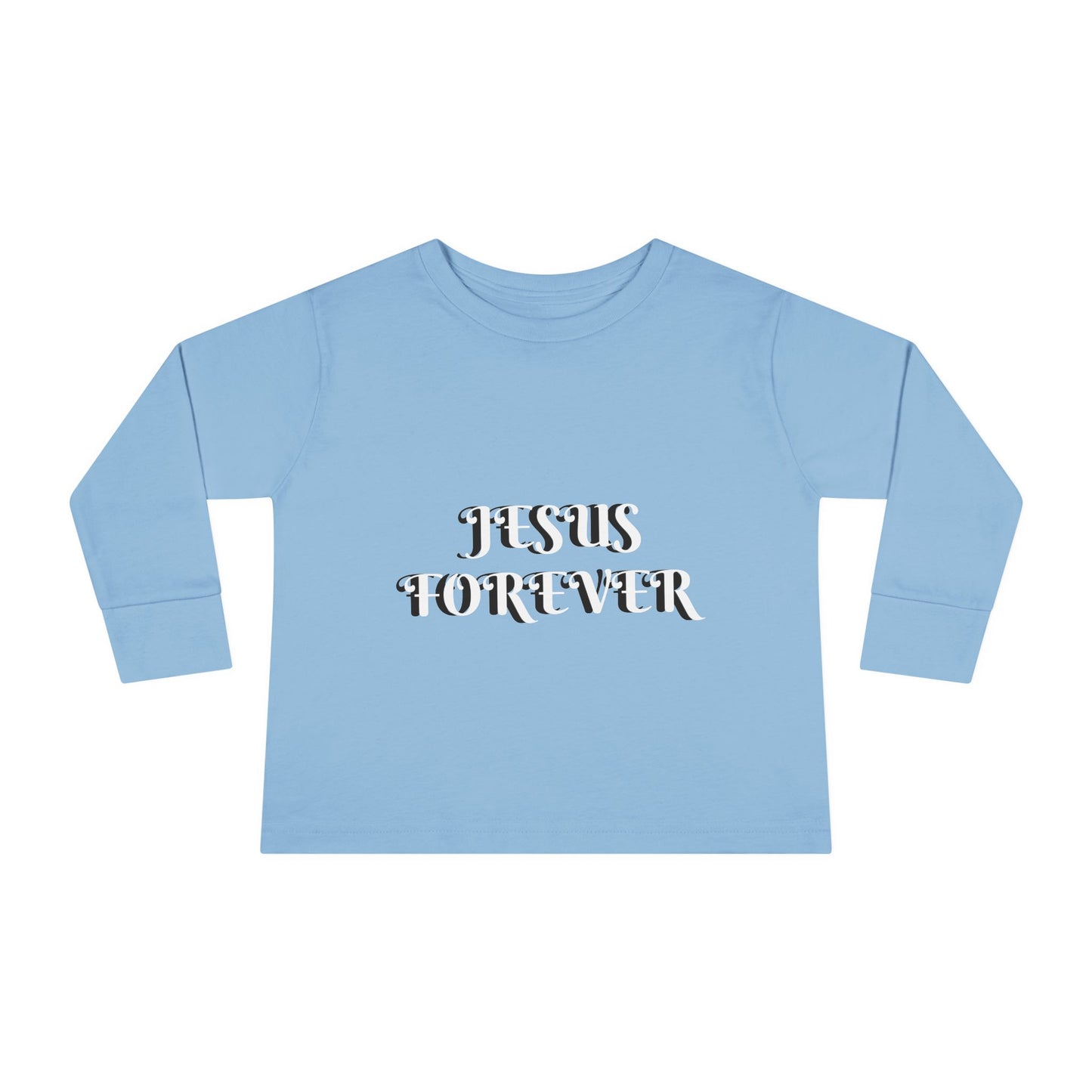 Toddler Long Sleeve Tee - Four Seasons Jesus Forever