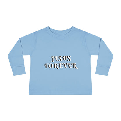 Toddler Long Sleeve Tee - Four Seasons Jesus Forever