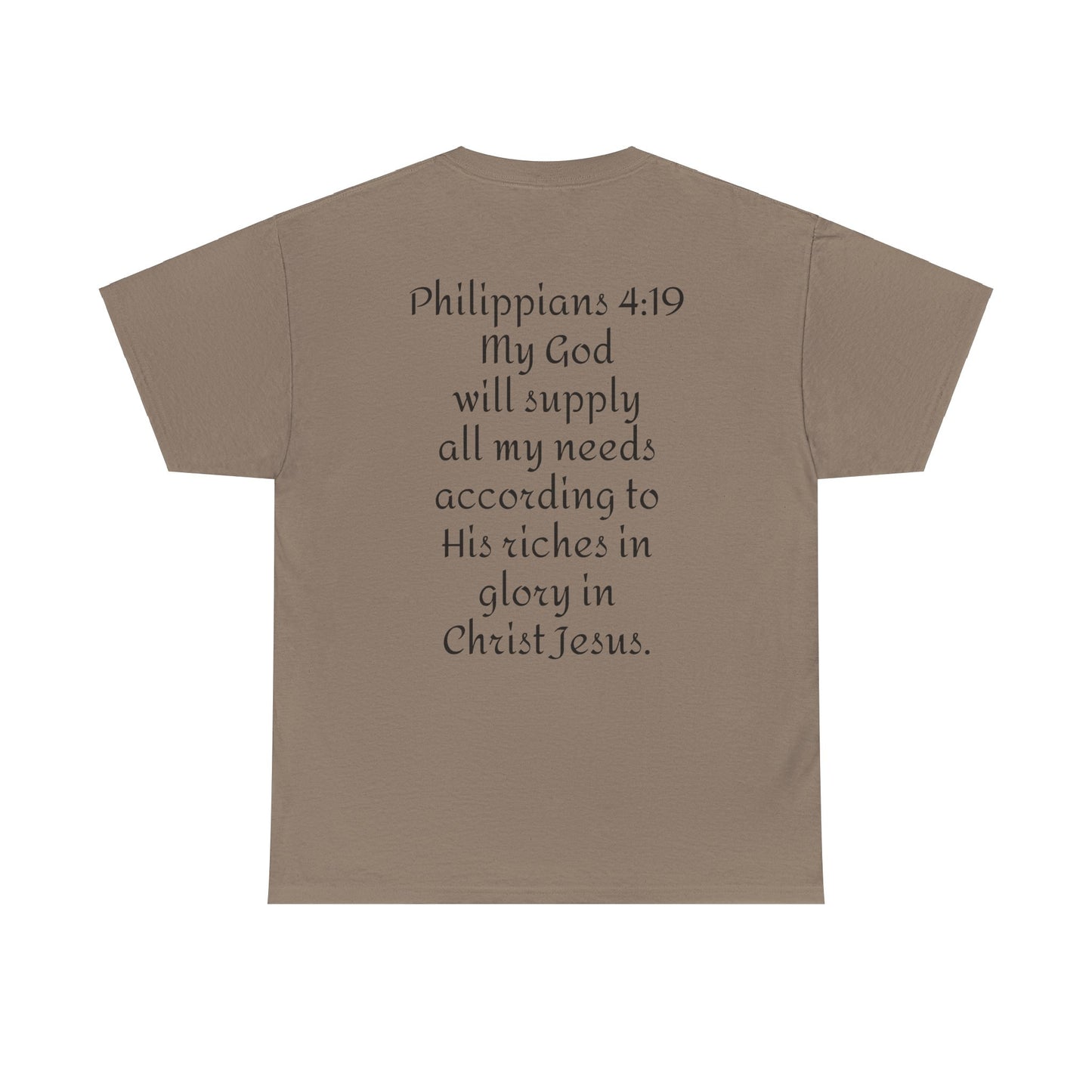 Unisex Heavy Cotton Tee. Jehovah- Jireh my God will provide.