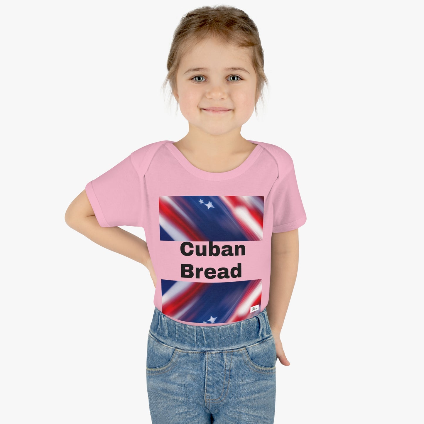 Infant Baby Rib Bodysuit Cuban Bread