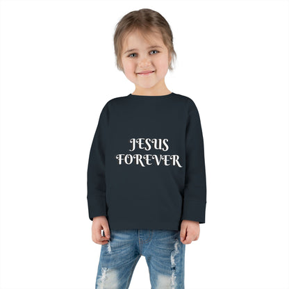 Toddler Long Sleeve Tee - Four Seasons Jesus Forever