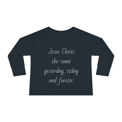 Toddler Long Sleeve Tee - Four Seasons Jesus Forever