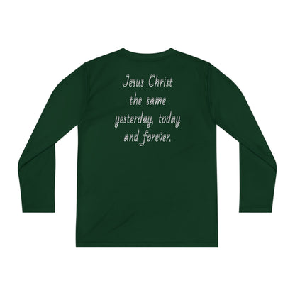 Youth Long Sleeve Tee - Jesus Forever Christian Shirt