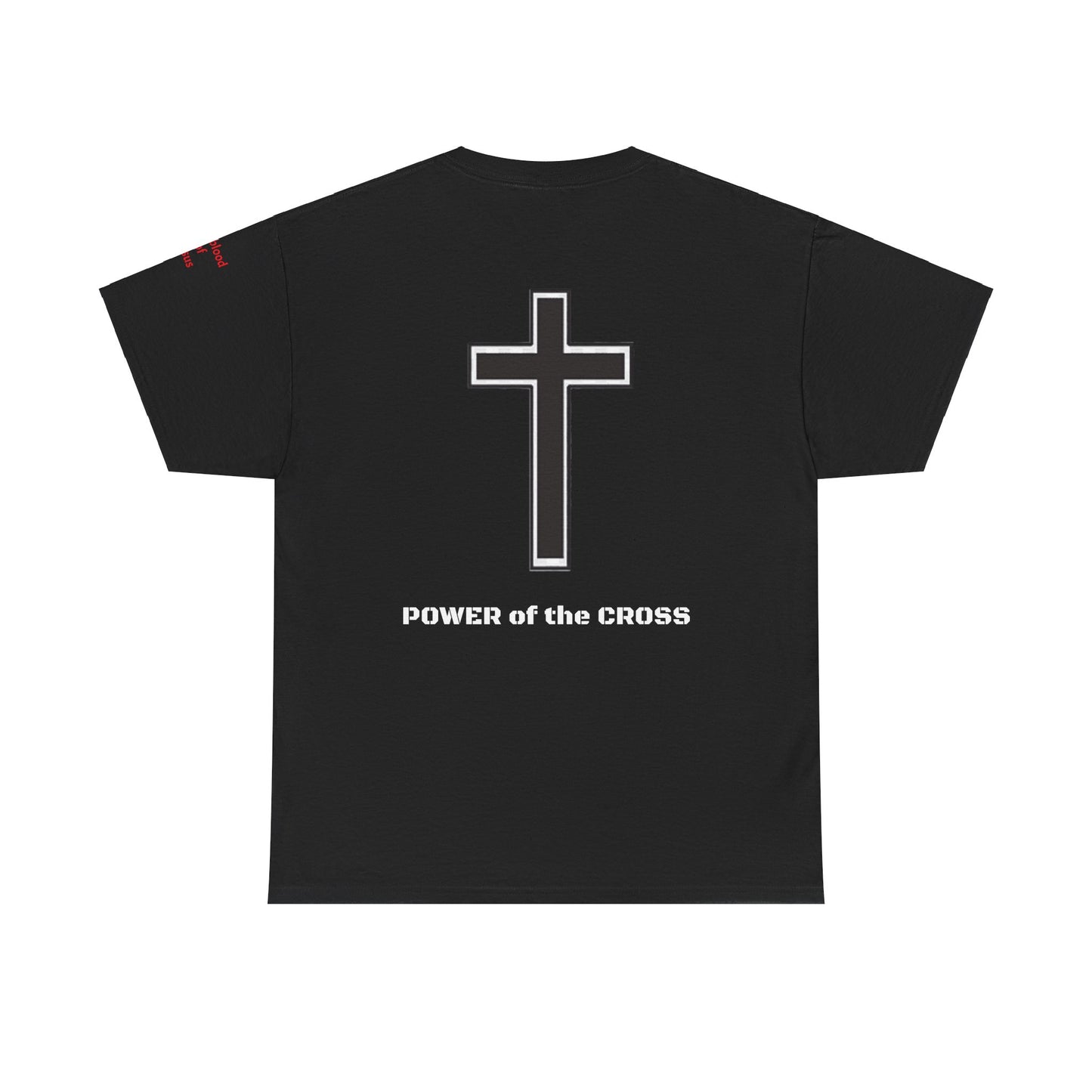 Unisex Heavy Cotton Tee. Rejoicein the lord always the blood of Jesus . Faith comes by hearing God's word.