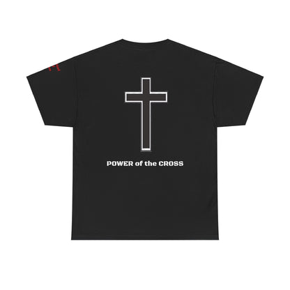 Unisex Heavy Cotton Tee. Rejoicein the lord always the blood of Jesus . Faith comes by hearing God's word.