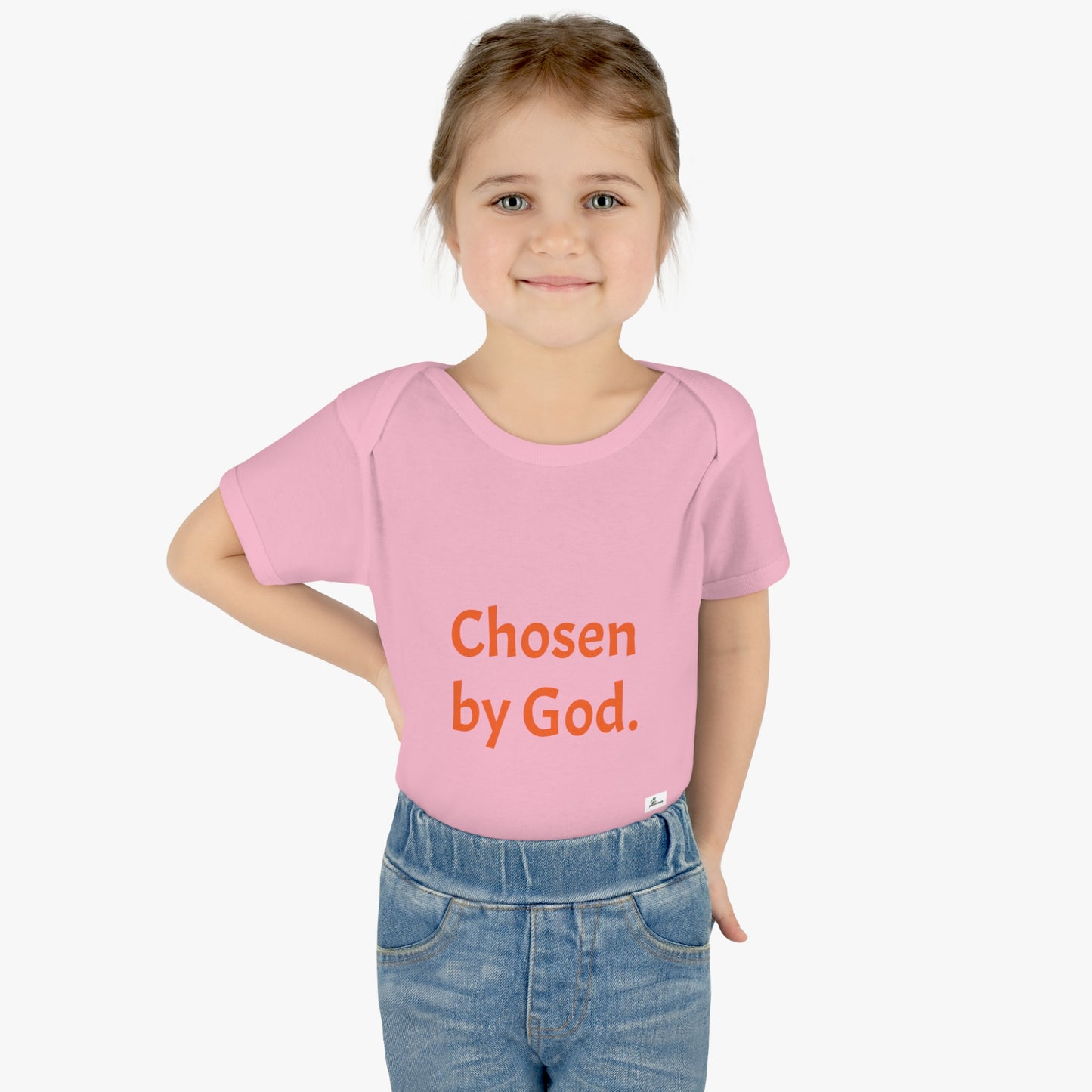 Infant Baby Rib Bodysuit chosen by God