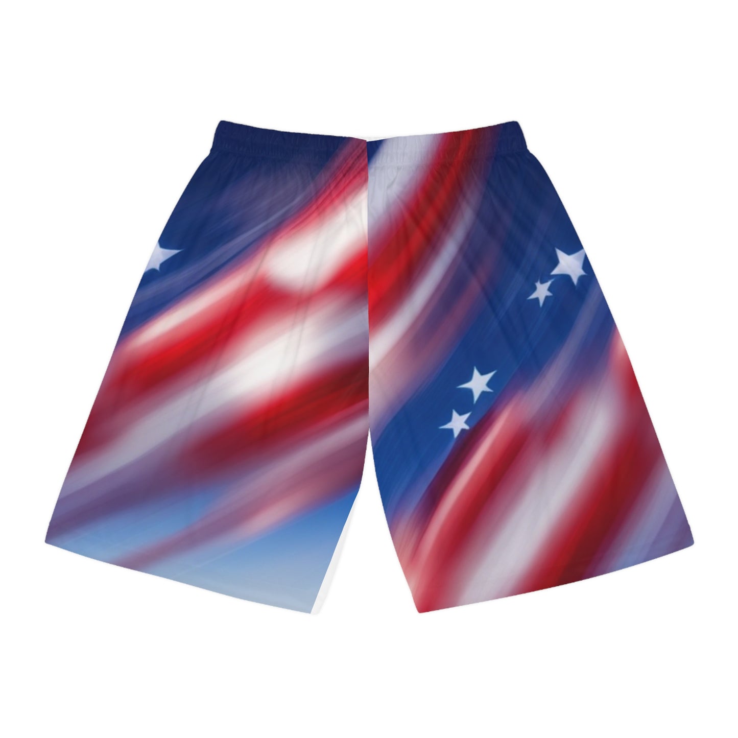 Basketball Shorts (AOP)/American flag