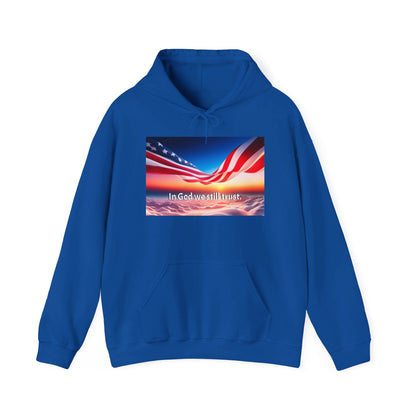 Unisex Heavy Blend™ Hooded Sweatshirt /America flag/  ELECTION 2024