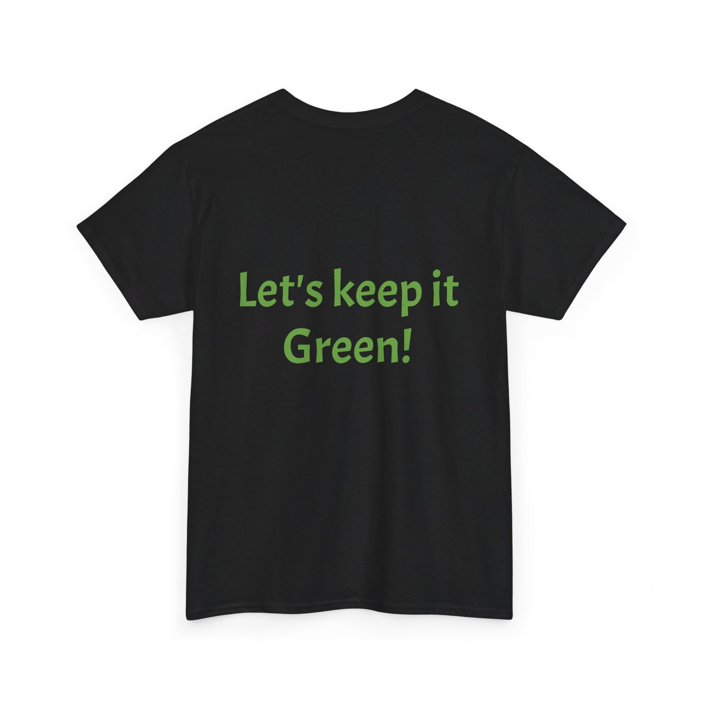 Unisex Heavy Cotton Tee Earth trending! Let's keep it green.