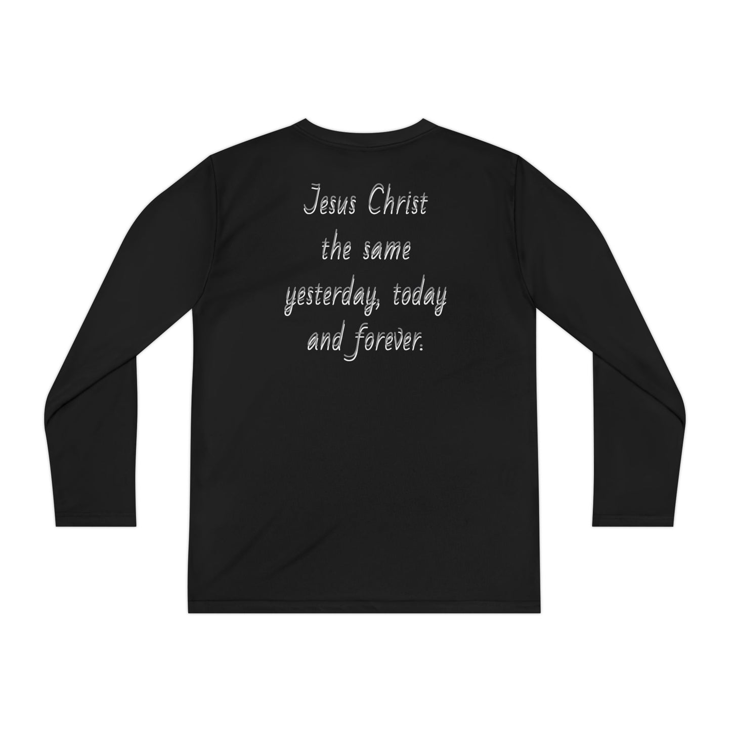 Youth Long Sleeve Tee - Jesus Forever Christian Shirt