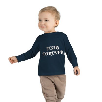 Toddler Long Sleeve Tee - Four Seasons Jesus Forever