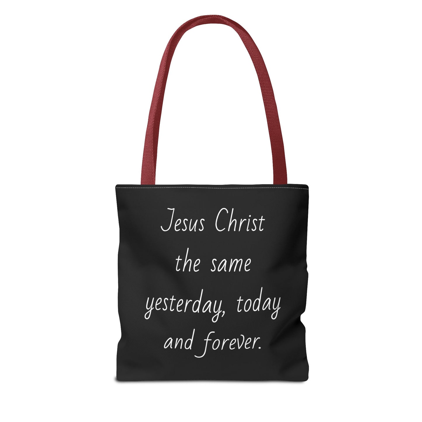 Tote Bag (AOP) with JESUS FOREVER