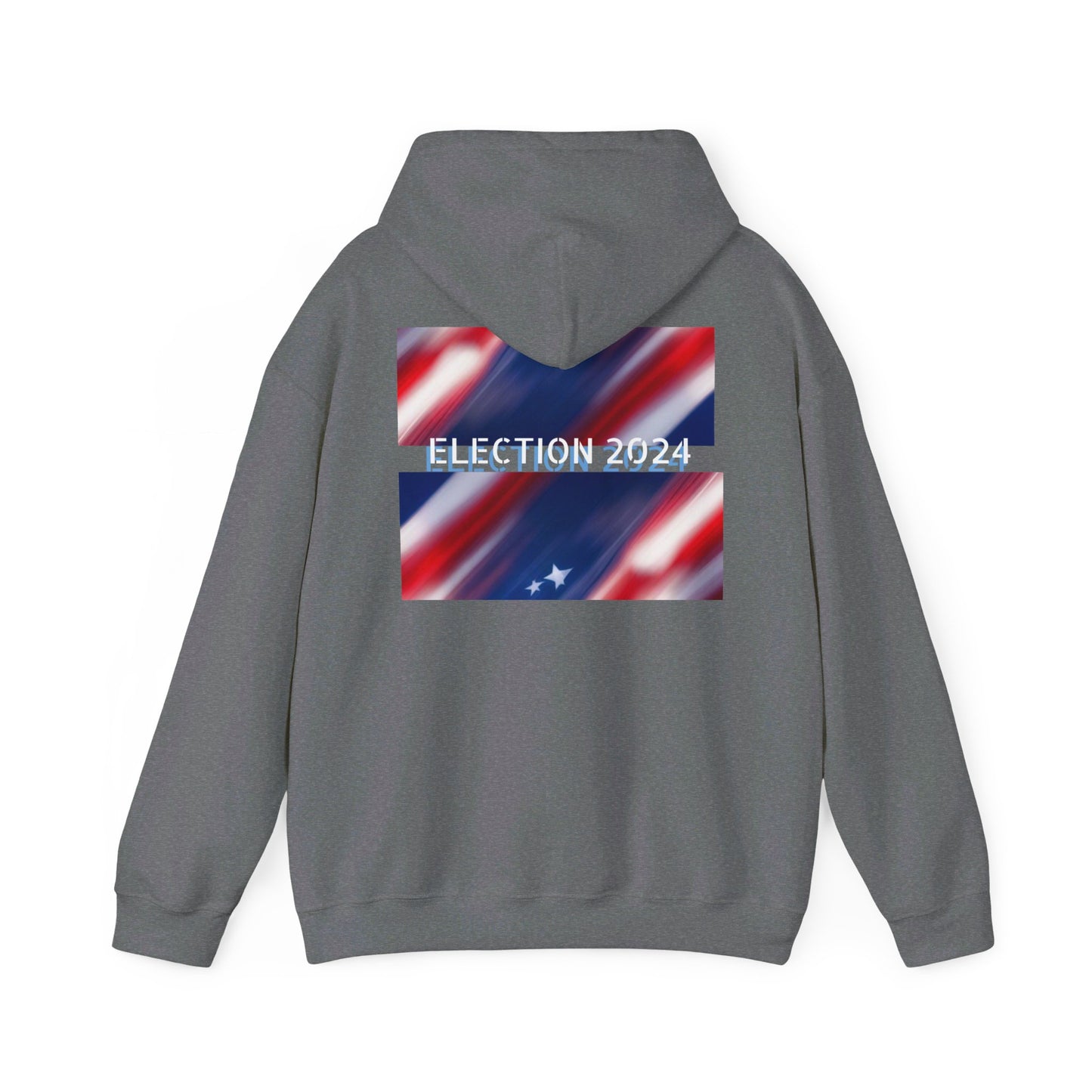 Unisex Heavy Blend™ Hooded Sweatshirt /America flag/  ELECTION 2024